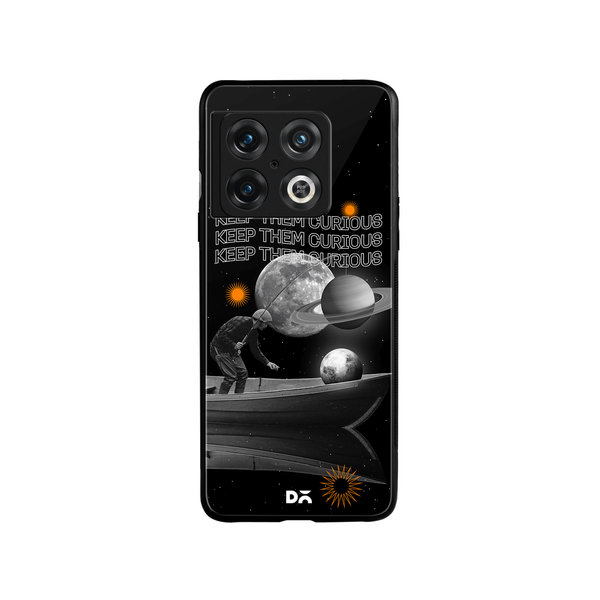 

DailyObjects Curious State of Mind Glass Case Cover For OnePlus 10 Pro