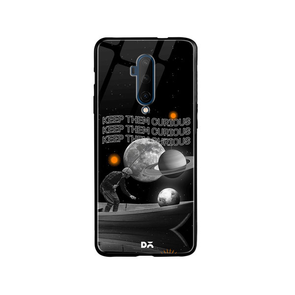 

DailyObjects Curious State of Mind Glass Case Cover For OnePlus 7T Pro