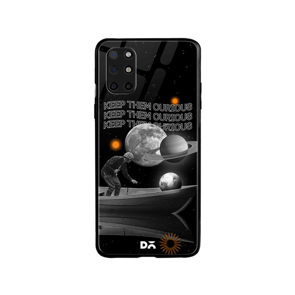 

DailyObjects Curious State of Mind Glass Case Cover For OnePlus 8T