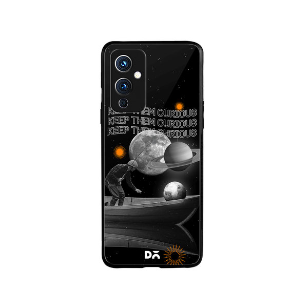 

DailyObjects Curious State of Mind Glass Case Cover For OnePlus 9