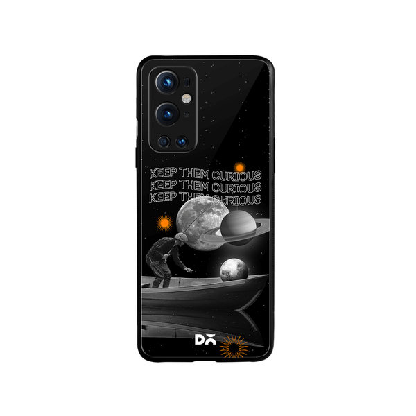 

DailyObjects Curious State of Mind Glass Case Cover For OnePlus 9 Pro