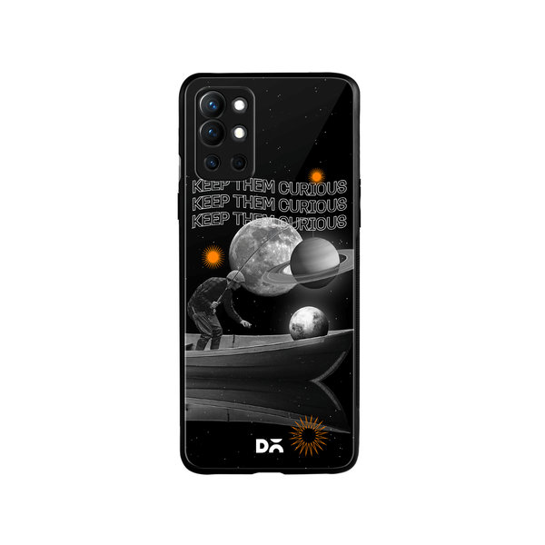 

DailyObjects Curious State of Mind Glass Case Cover For OnePlus 9R