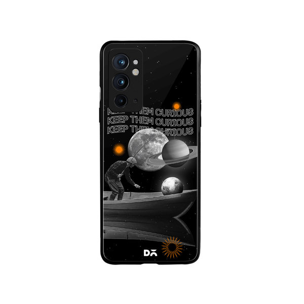 

DailyObjects Curious State of Mind Glass Case Cover For OnePlus 9RT