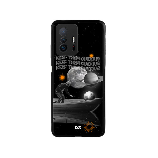 

DailyObjects Curious State of Mind Glass Case Cover For Xiaomi 11T