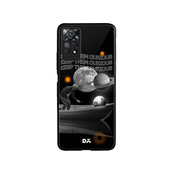 

DailyObjects Curious State of Mind Glass Case Cover For Xiaomi Redmi Note 11 Pro