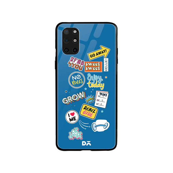 

DailyObjects Current Mood Glass Case Cover For OnePlus 8T