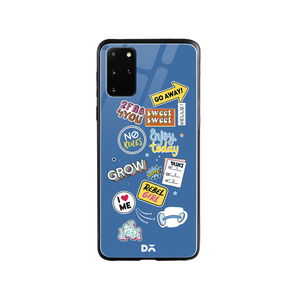 

DailyObjects Current Mood Glass Case Cover For Samsung Galaxy S20 Plus
