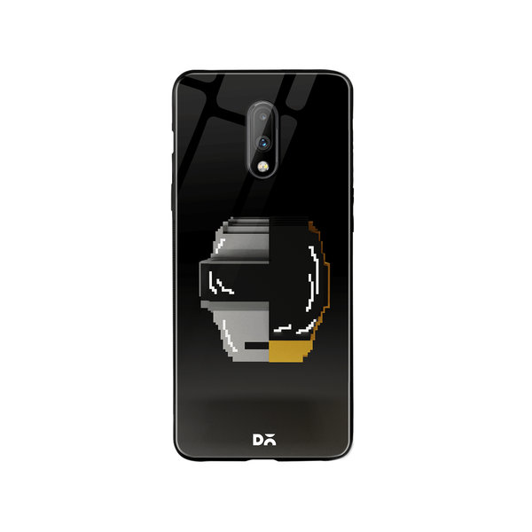 

DailyObjects Daf-Pnk Glass Case Cover For OnePlus 7