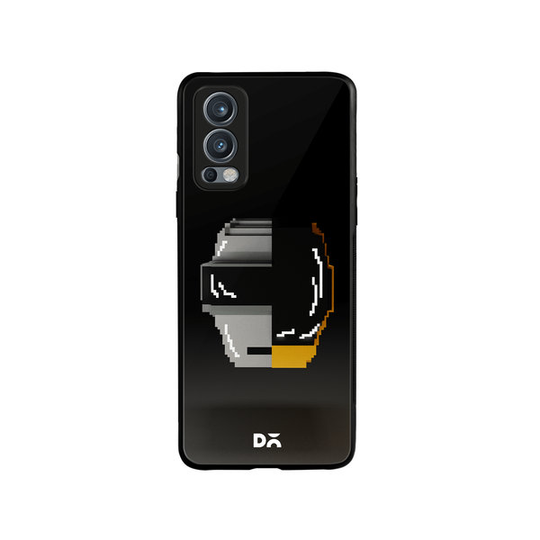 

DailyObjects Daf-Pnk Glass Case Cover For OnePlus Nord 2