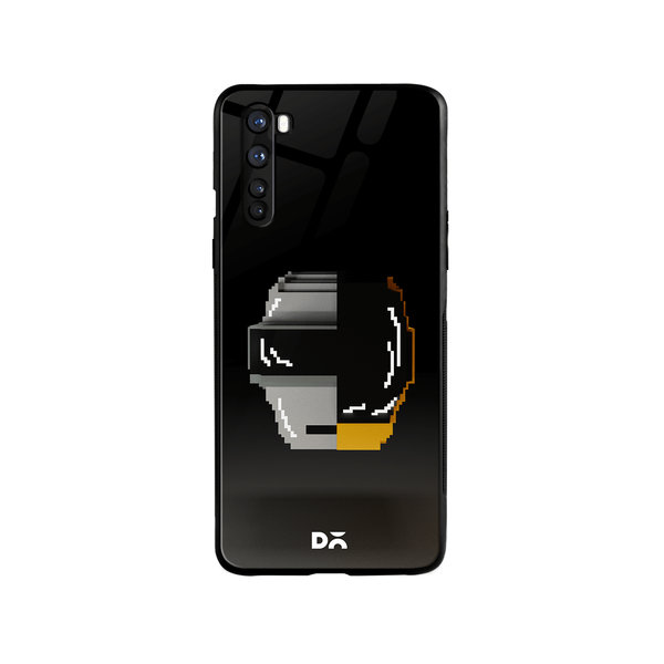 

DailyObjects Daf-Pnk Glass Case Cover For OnePlus Nord