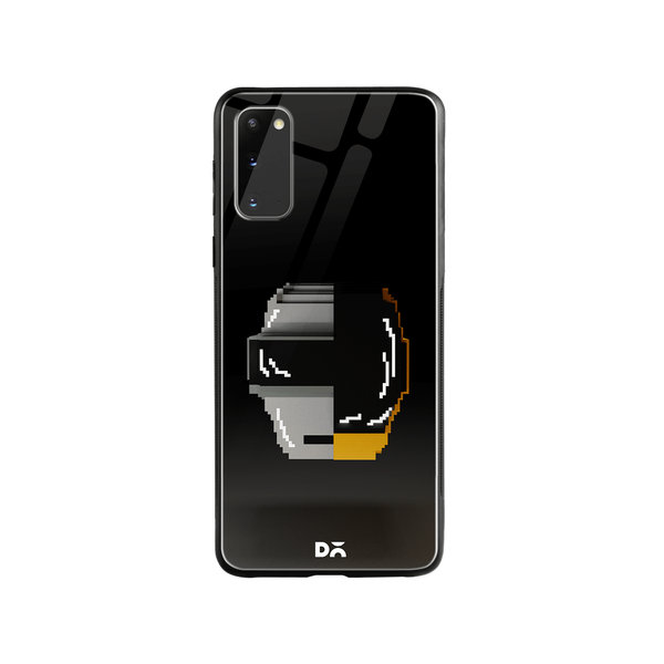 

DailyObjects Daf-Pnk Glass Case Cover For Samsung Galaxy S20