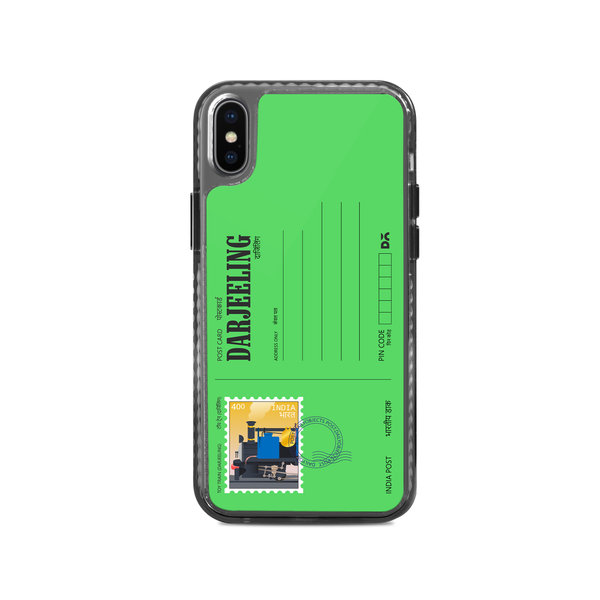 

DailyObjects Darjeeling Toy Train Postcard Stride 2.0 Case Cover For iPhone XS