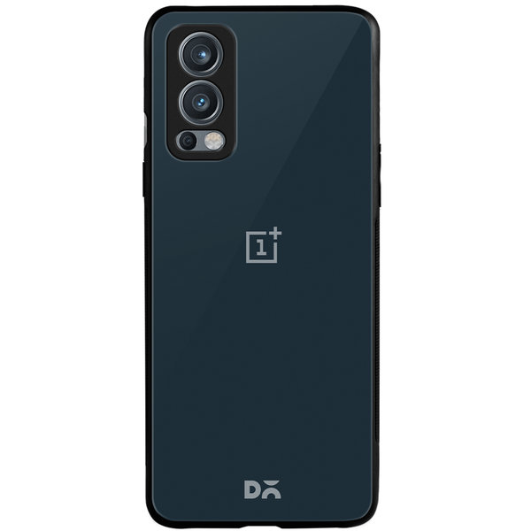 

DailyObjects Dark Teal Glass Case Cover For OnePlus Nord 2