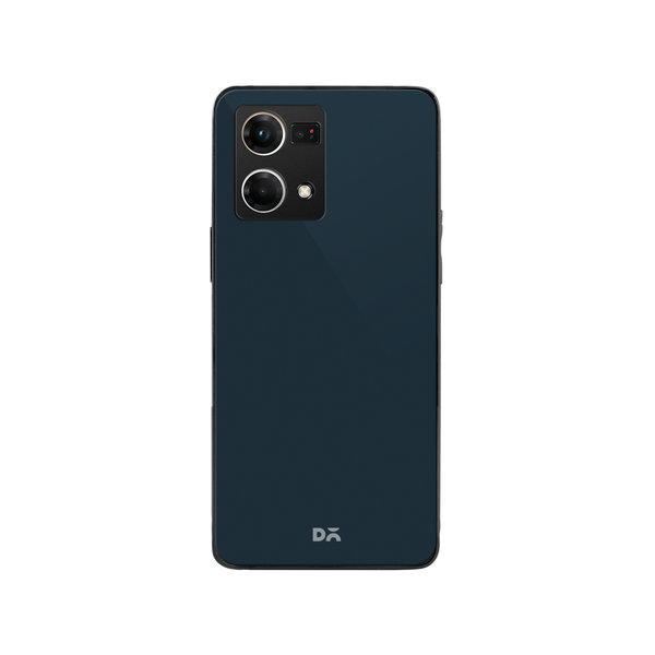 

DailyObjects Dark Teal Glass Case Cover For Oppo Reno 7