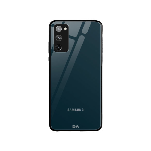

DailyObjects Dark Teal Glass Case Cover For Samsung Galaxy S20 FE