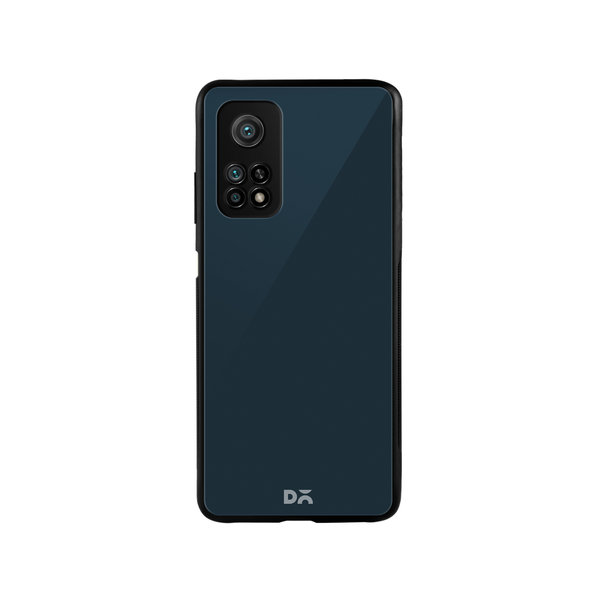

DailyObjects Dark Teal Glass Case Cover For Xiaomi Mi 10T