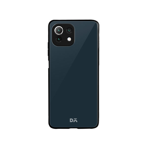 DailyObjects Dark Teal Glass Case Cover For Xiaomi Mi 11 Lite