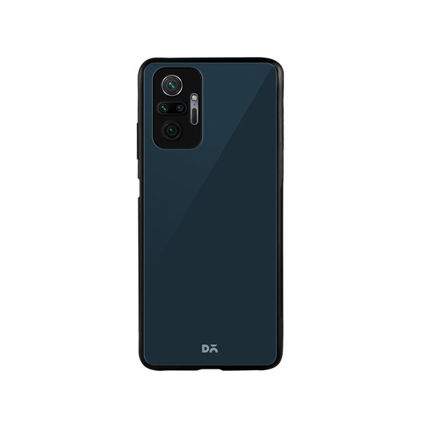 

DailyObjects Dark Teal Glass Case Cover For Xiaomi Redmi Note 10 Pro