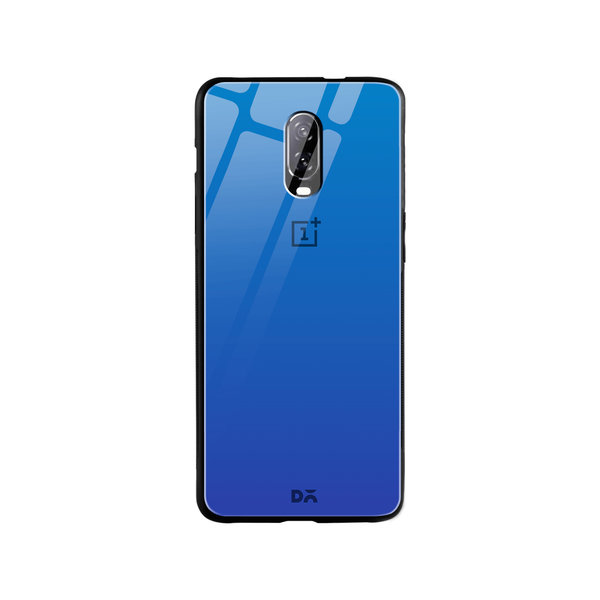 

DailyObjects Deep Sea Gradient Glass Case Cover For OnePlus 7