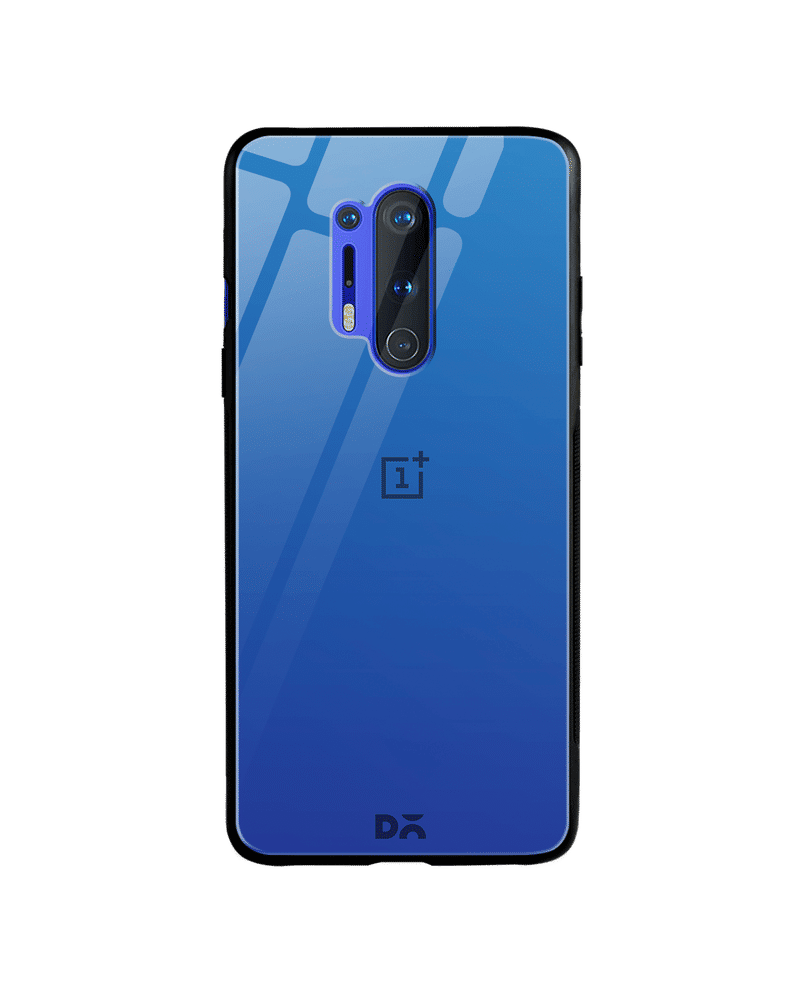 Deep Sea Gradient Glass Case Cover For OnePlus 8 Pro