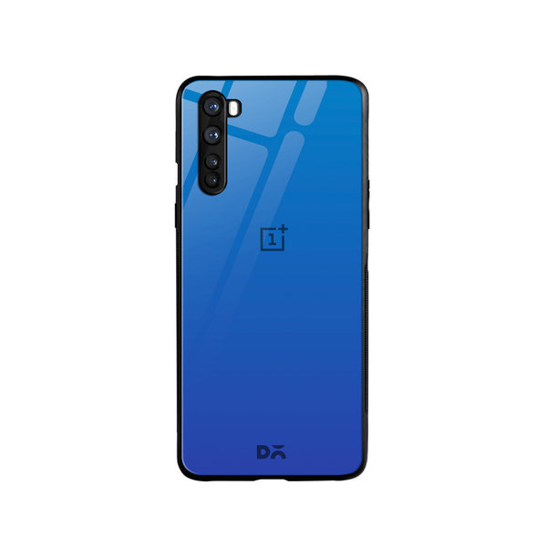 DailyObjects Deep Sea Gradient Glass Case Cover For OnePlus Nord