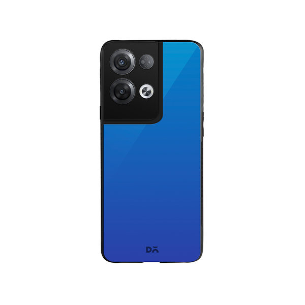 

DailyObjects Deep Sea Gradient Glass Case Cover For Oppo Reno 8 Pro Plus