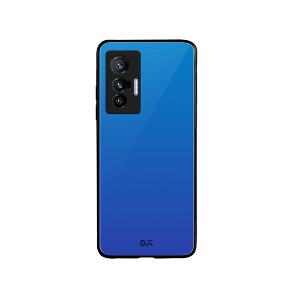 

DailyObjects Deep Sea Gradient Glass Case Cover For Vivo X70