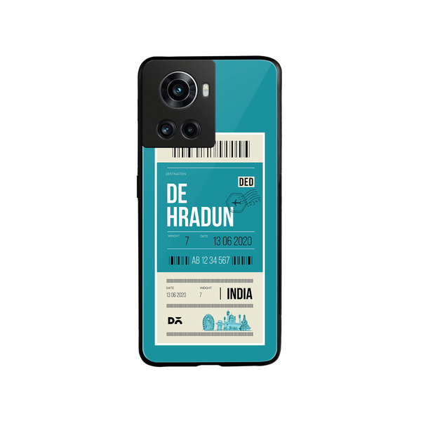 

DailyObjects Dehradun City Tag Glass Case Cover For OnePlus 10R