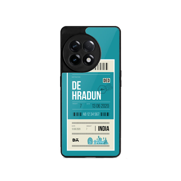 

DailyObjects Dehradun City Tag Glass Case Cover For OnePlus 11R