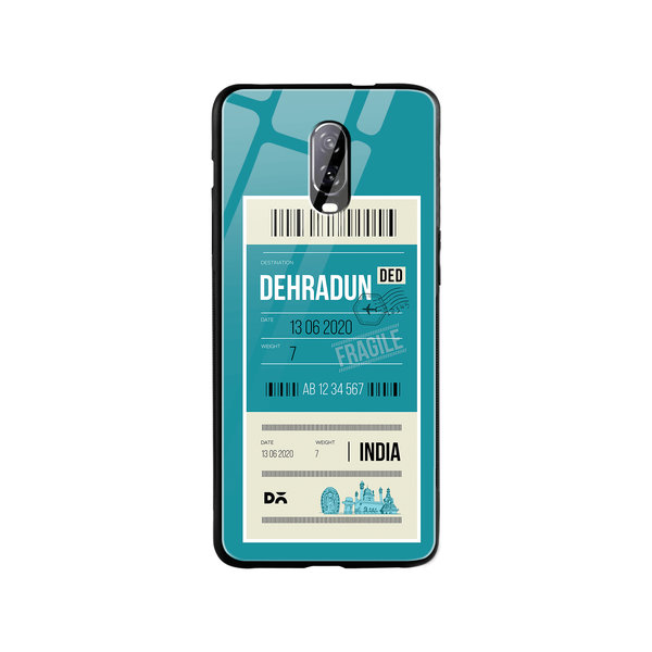 

DailyObjects Dehradun City Tag Glass Case Cover For OnePlus 7