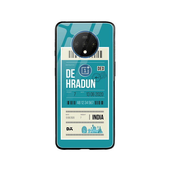 

DailyObjects Dehradun City Tag Glass Case Cover For OnePlus 7T