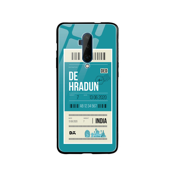

DailyObjects Dehradun City Tag Glass Case Cover For OnePlus 7T Pro