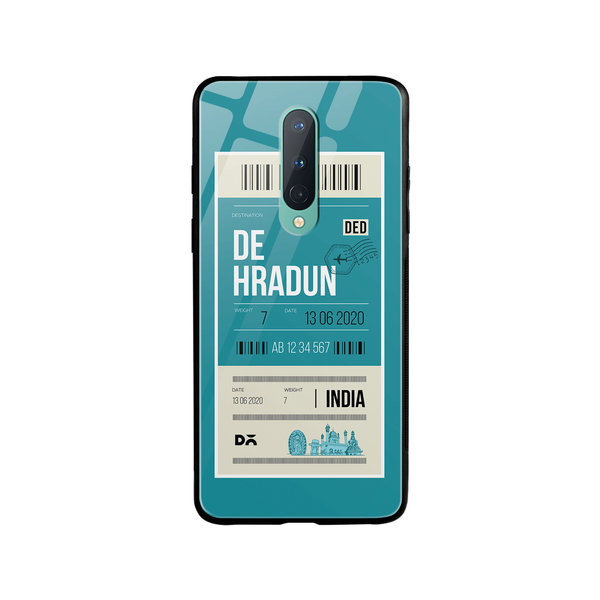 

DailyObjects Dehradun City Tag Glass Case Cover For OnePlus 8