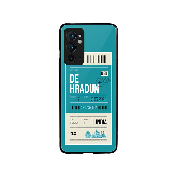 

DailyObjects Dehradun City Tag Glass Case Cover For OnePlus 9RT