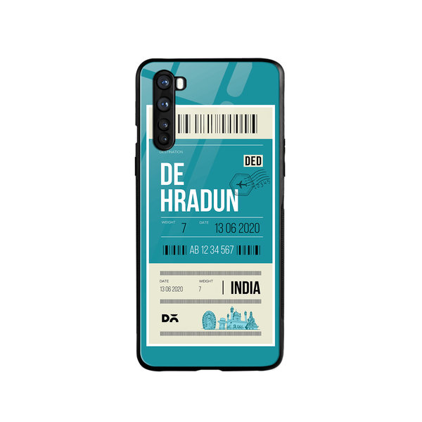 

DailyObjects Dehradun City Tag Glass Case Cover For OnePlus Nord