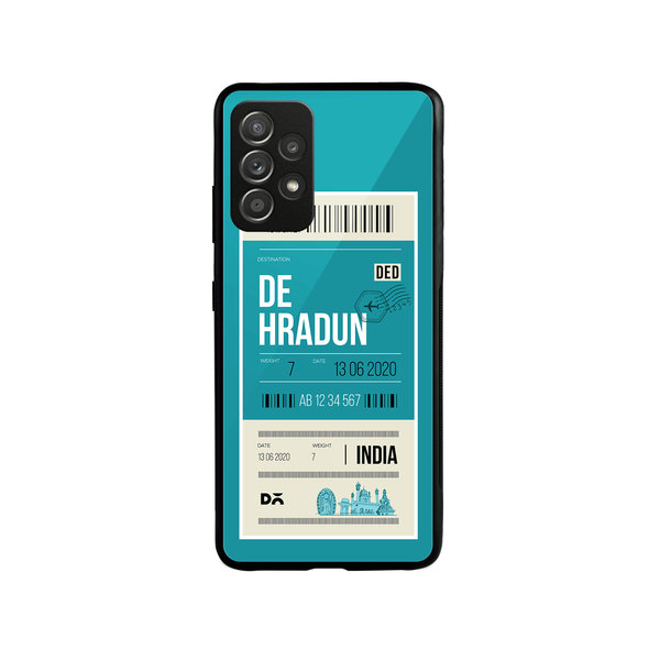 

DailyObjects Dehradun City Tag Glass Case Cover For Samsung Galaxy A52