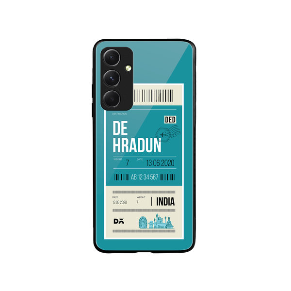 

DailyObjects Dehradun City Tag Glass Case Cover For Samsung Galaxy A54 5G