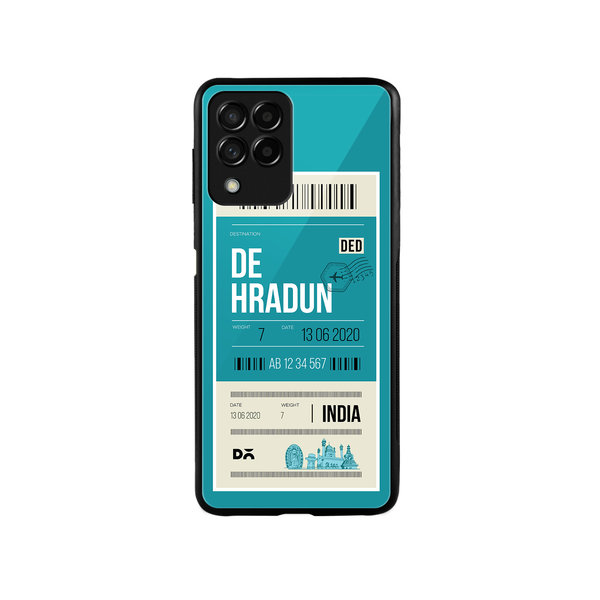 

DailyObjects Dehradun City Tag Glass Case Cover For Samsung Galaxy M53