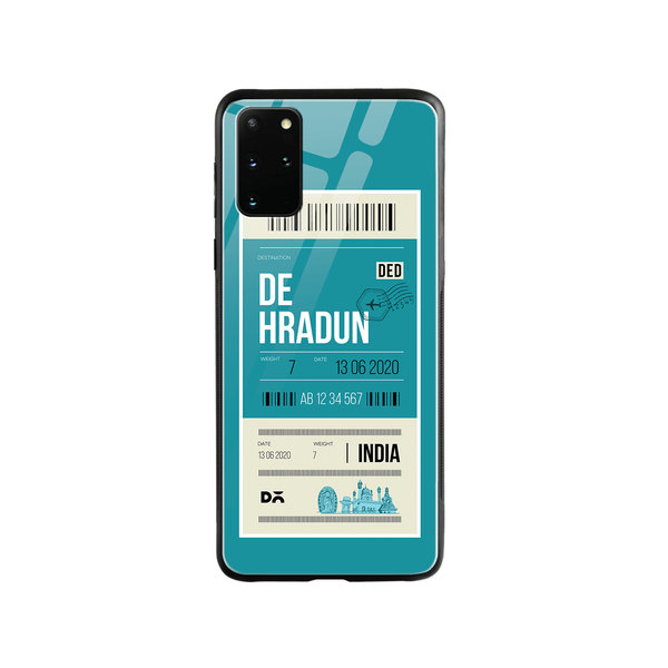 

DailyObjects Dehradun City Tag Glass Case Cover For Samsung Galaxy S20 Plus