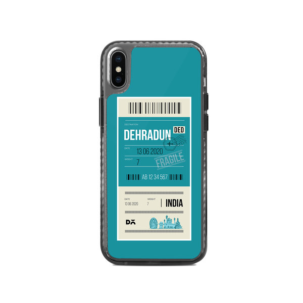 

DailyObjects Dehradun City Tag Stride 2.0 Case Cover For iPhone XS