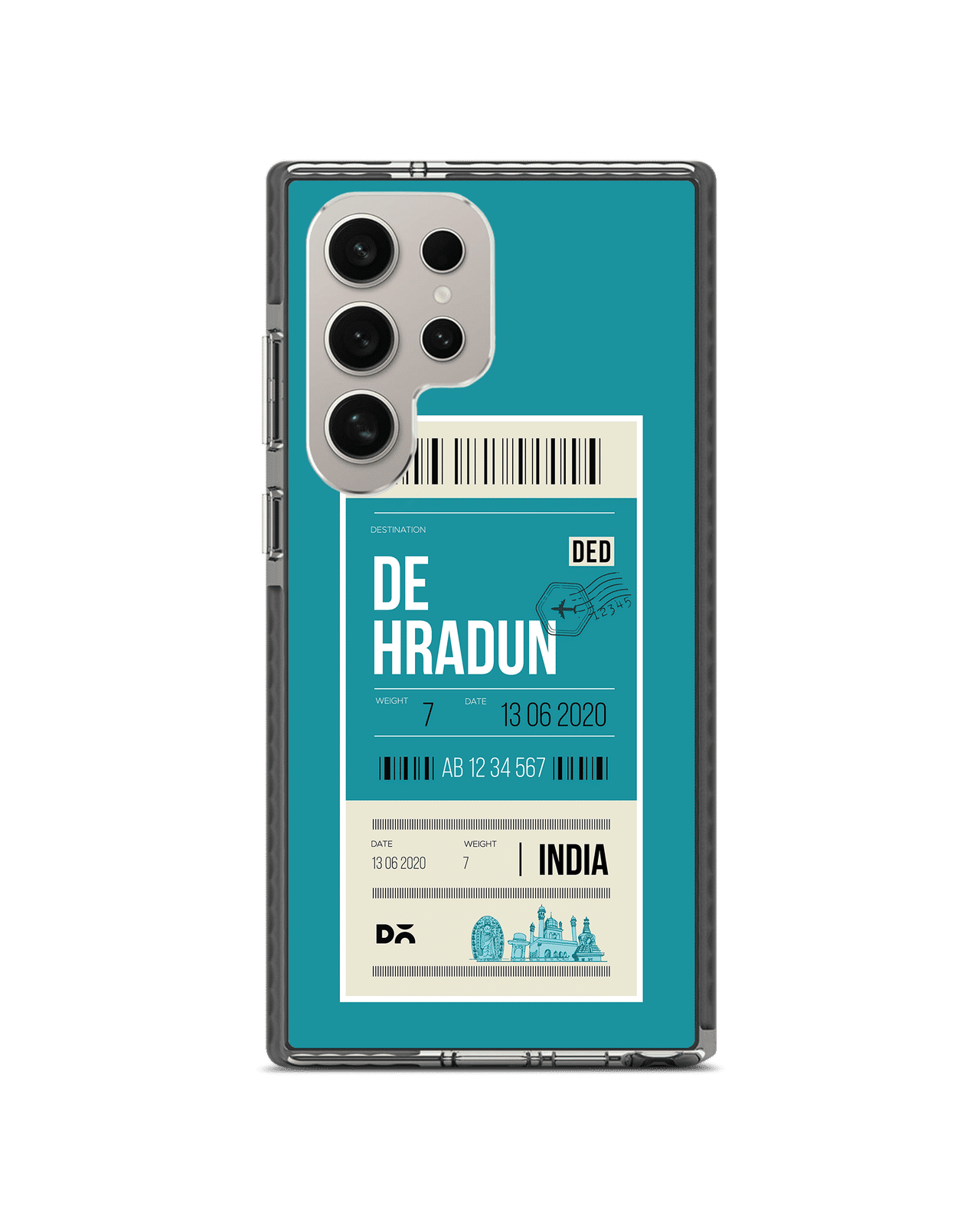 Dehradun City Tag Stride 3.0 Magnetic Case Cover For Samsung Galaxy S24 Ultra