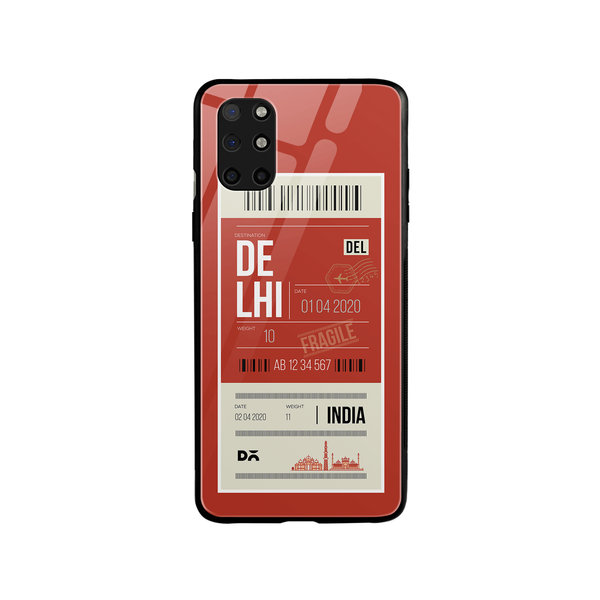 

DailyObjects Delhi City Tag Glass Case Cover For OnePlus 8T