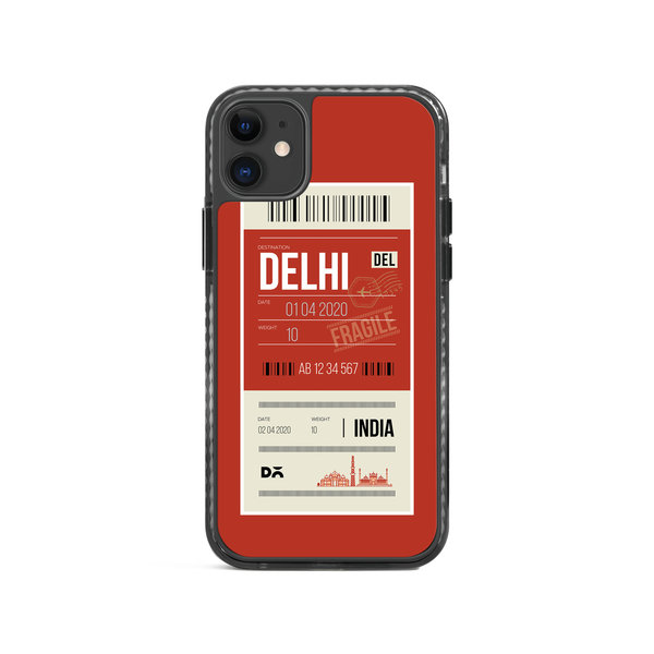 

DailyObjects Delhi City Tag Stride 2.0 Case Cover For iPhone 11