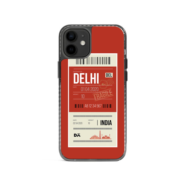 

DailyObjects Delhi City Tag Stride 2.0 Case Cover For iPhone 12