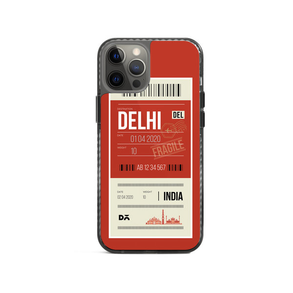 

DailyObjects Delhi City Tag Stride 2.0 Case Cover For iPhone 12 Pro