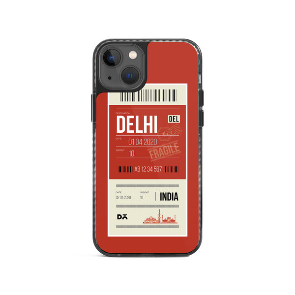 

DailyObjects Delhi City Tag Stride 2.0 Case Cover For iPhone 13 Mini