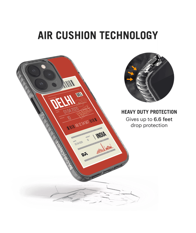 Delhi City Tag Stride MagSafe Case Cover For iPhone 13 Pro Max