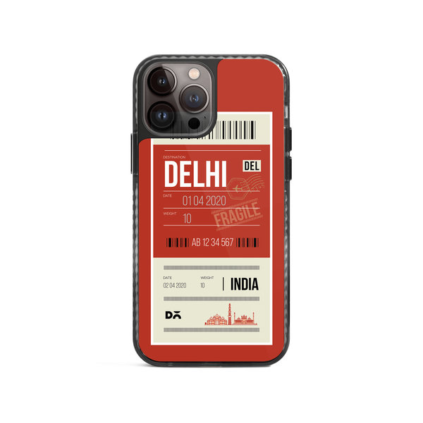 

DailyObjects Delhi City Tag Stride 2.0 Case Cover For iPhone 14 Pro