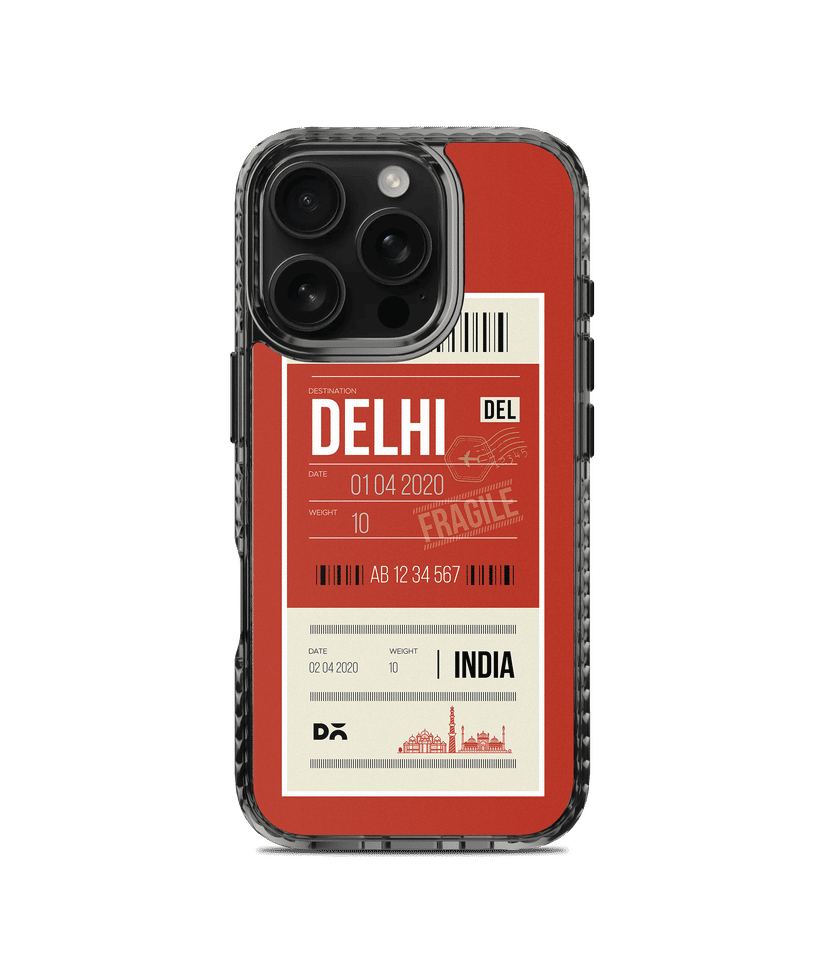 Delhi City Tag Stride MagSafe Case Cover For iPhone 16 Pro Max