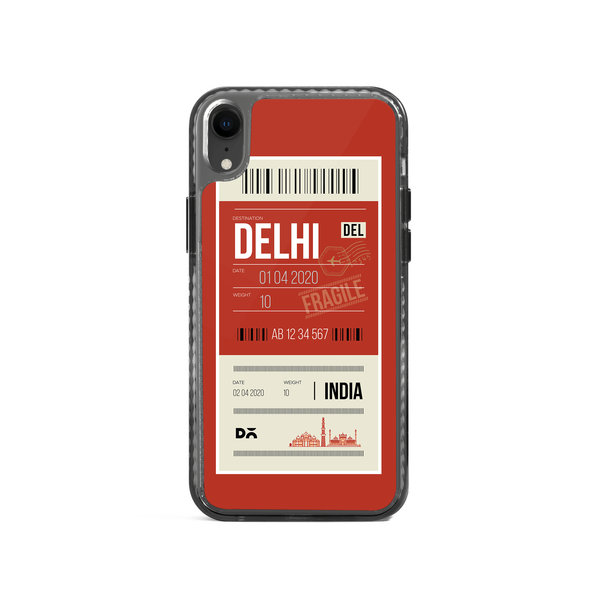 

DailyObjects Delhi City Tag Stride 2.0 Case Cover For iPhone XR